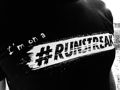 I'm on a #RUNSTREAK T-shirt men's, Black