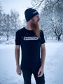 NYHET! I'm on a #RUNSTREAK T-shirt men, Black