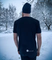 NYHET! I'm on a #RUNSTREAK T-shirt men, Black