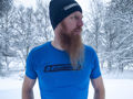 NYHET! I'm on a #RUNSTREAK T-shirt men, Blue