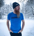 NYHET! I'm on a #RUNSTREAK T-shirt men, Blue