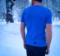 NYHET! I'm on a #RUNSTREAK T-shirt men, Blue