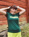 I'm on a #RUNSTREAK T-shirt women, Forest Green