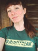 I'm on a #RUNSTREAK T-shirt women, Forest Green