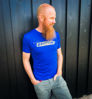 RUNSTREAK T-shirt men/unisex, Blue Gold