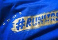 RUNSTREAK T-shirt men/unisex, Blue Gold