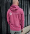 Ultralöpning är som livet Hoodie, Dark Pink